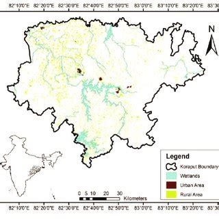 Map showing the study site Koraput district, Odisha, India. | Download ...