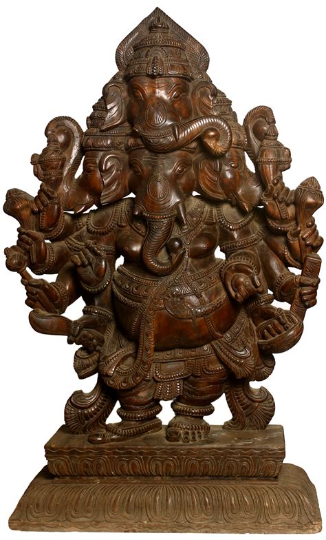 Pancha Mukha Ganesha Exotic India Art