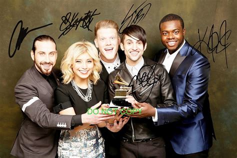 Pentatonix A Cappella Group Reprint Signed Autographed 12x18 Poster