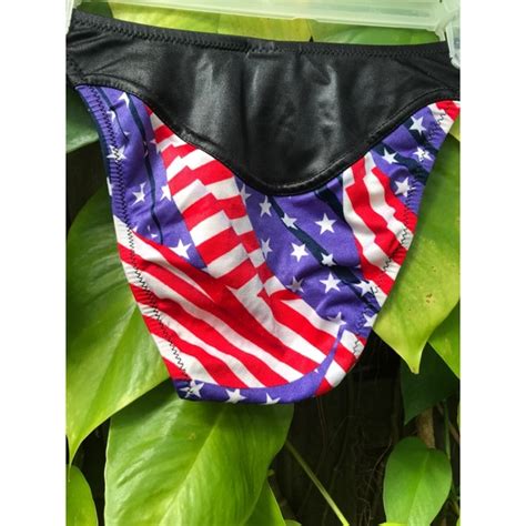 Vintage Swim Fourth Of July Sale Vintage American Flag High Waisted Cheeky Bikini Poshmark