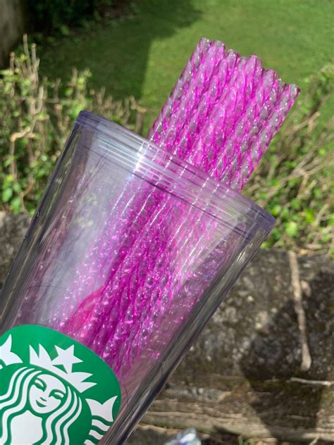 Starbucks Reusable Crystal Replacement 11 Inch Straw Etsy