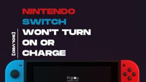 Nintendo Switch Won't Turn On or Charge [SOLVED!] - Pigtou