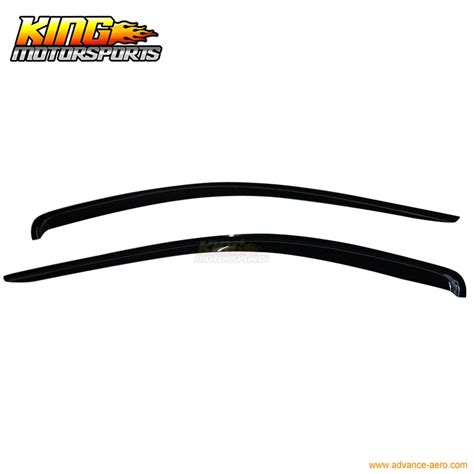 For 2002 2008 Dodge Ram Smoke Sun Window Visor Rain Guard Shade Vent