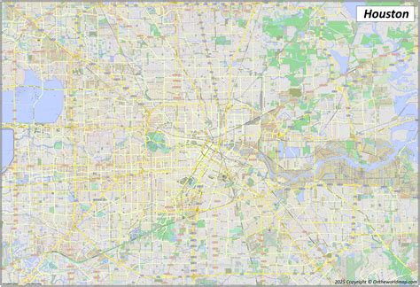 Houston Map | Texas, U.S. | Discover Houston with Detailed Maps