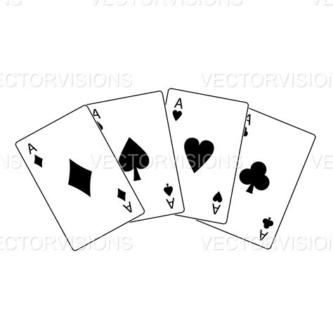 Cards Svg Deck Of Cards Svg Vector Cut File For Cricutcricut