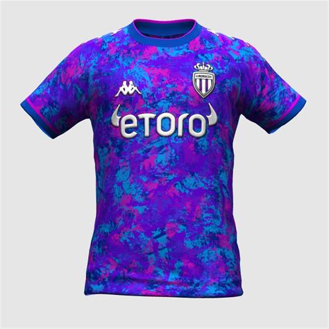 Monaco X Kappa Third Kit Pes Master Kit Creator Showcase