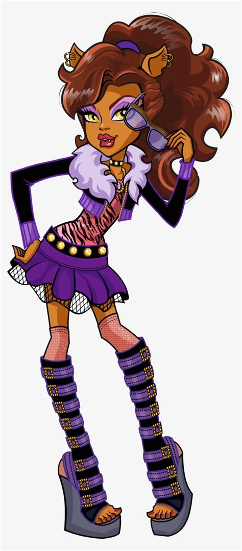 Clawdeen Wolf Monster High Characters Transparent Png 793x1797 Free