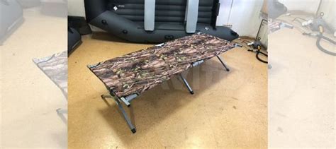 Раскладушка туристическая складная широкая купить в Кемерово | Хобби и ...