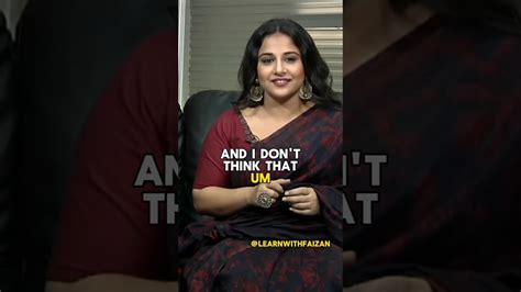 Vidya Balan Sex After Marriage Is Not Boring Viral Shorts Youtube