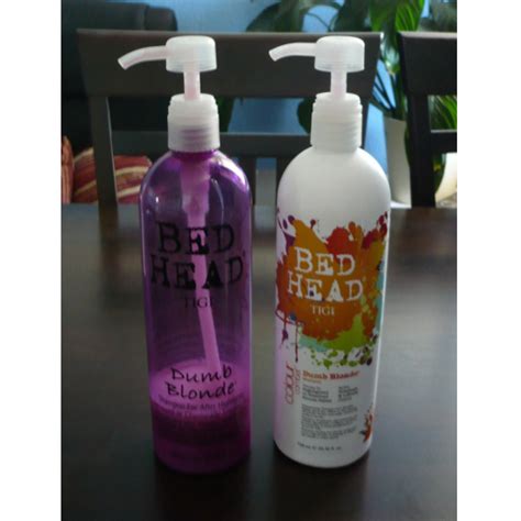 Test Shampoo Bead Head By Tigi Colour Combat Dumb Blonde Shampoo