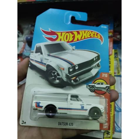 Original Hot Wheels Datsun Hw Hot Truck White Shopee Malaysia
