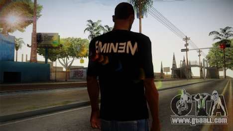Eminem Fuck Off T Shirt For GTA San Andreas