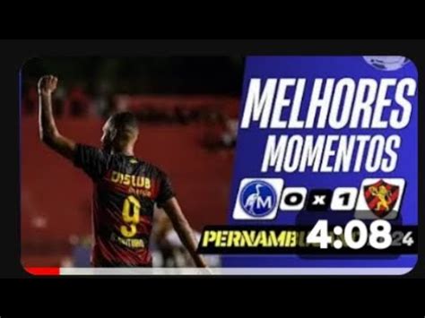 Maguary 0 X 1 Sport Melhores Momentos COMPLETO Pernambucano 2024