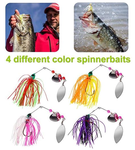 Plusinno Fishing Lures Baits Tackle Including Crankbaits Spinnerbaits