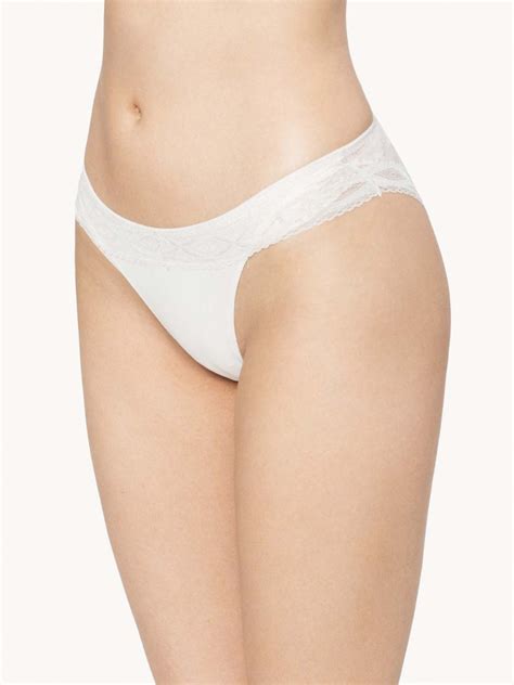 BF Lace Tactel Bikini Brief Brown SATAMI Lingerie 蕾絲低腰高叉