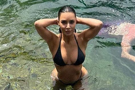 Kim Kardashian Bikini Before Baby