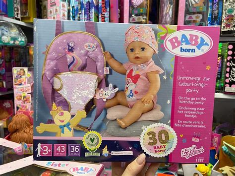 Рюкзак кенгуру Baby Born серии День Рождения - Прогулка беби борн: 750 ...