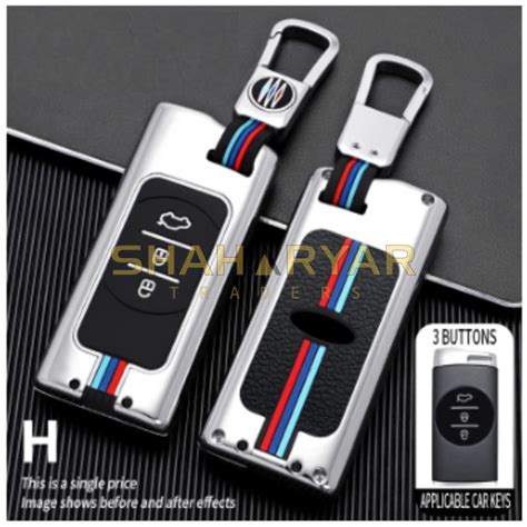 Chery Tiggo 4 Pro Key Cover with Metal Shell - Shaharyar Traders