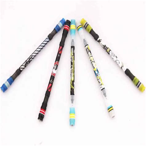 1pcs Penspinning Non Slip Coated Spinning Pen Champion Rolling Pen Ball ...