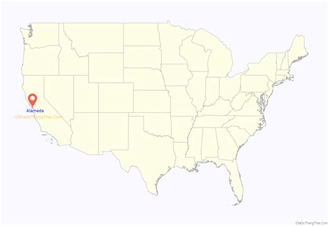 map  alameda city thong thai real