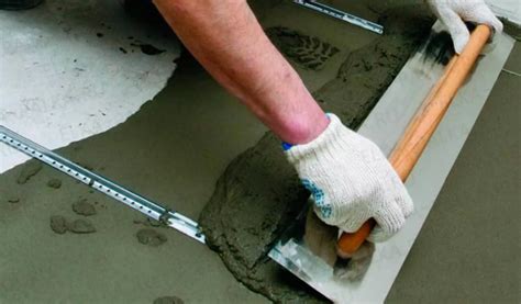 Грубый ровнитель для пола: особенности, сфера использования и ...