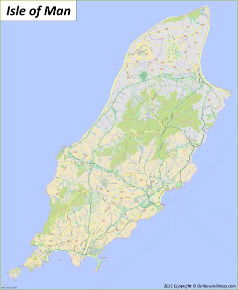 Isle Of Man Maps Maps Of Isle Of Man