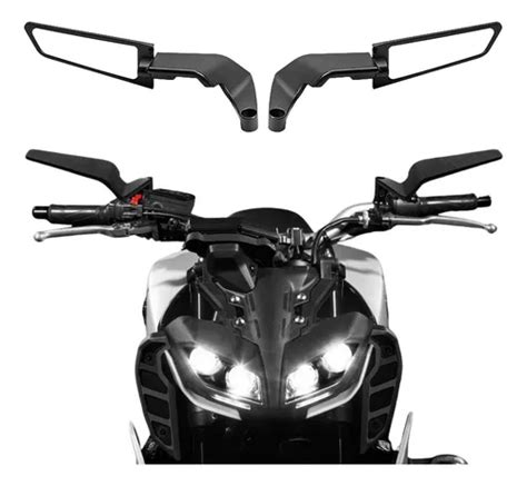 Espejos Aleron Moto Plegables Naked Universales Retrovisores Env O Gratis