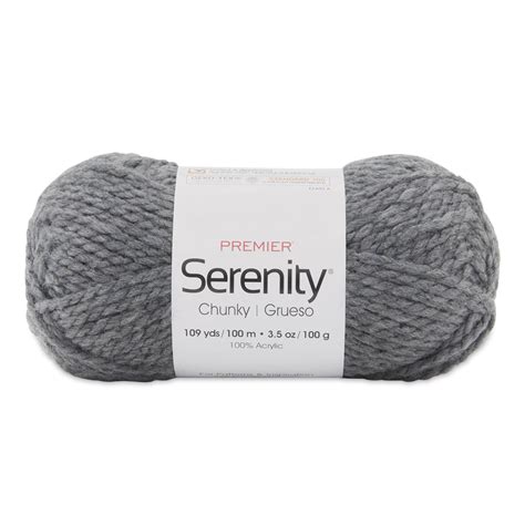 Premier Yarn Serenity Chunky Solids Yarn Blick Art Materials