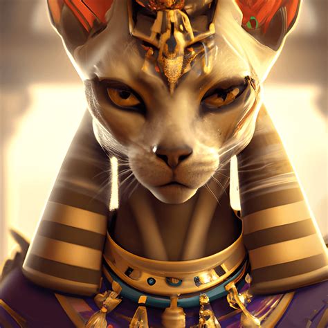 Egyptian Goddess Bastet Cat Kingdom Anubis Guards 4k · Creative Fabrica