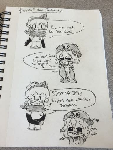 Genderbend Sans And Papyrus ♡ Undertale Amino