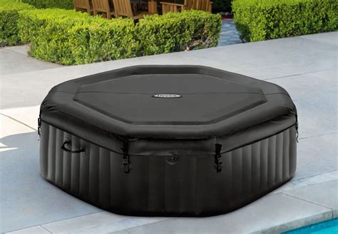 Intex Purespa Jet And Bubble Deluxe Inflatable Hot Tub Shop Valley Pool Spa Splash Relax