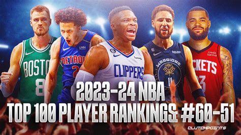 NBA Top 100 player rankings for 2023-24 season: 60-51