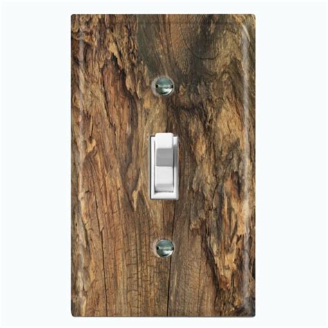 Custom 4 Toggle Hand Made Wood Light Switch Cover New Ebay