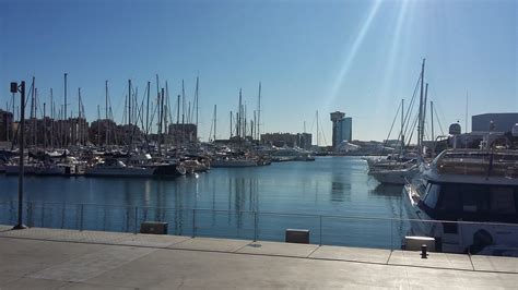 port vell barcelona  stock photo public domain pictures