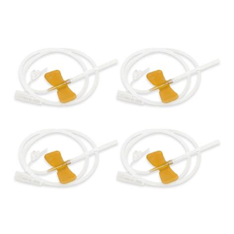 Disposable Scalp Vein Set Butterfly Winged Safety Iv Administration