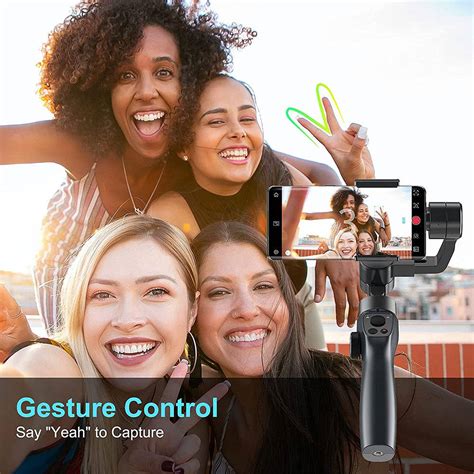 Funsnap Capture 2s Smartphone Camera Stabilizer, Bluetooth 4.0 ...