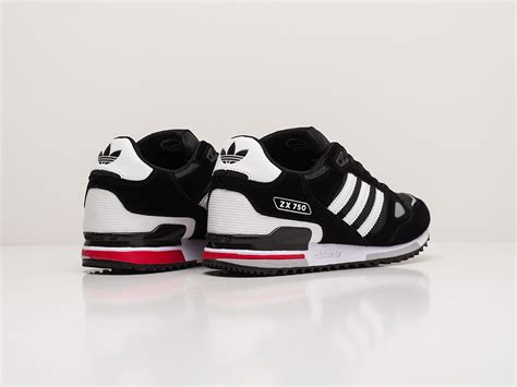Купить Кроссовки Adidas ZX 750 цвет Черный купить по цене 5820 рублей в ...