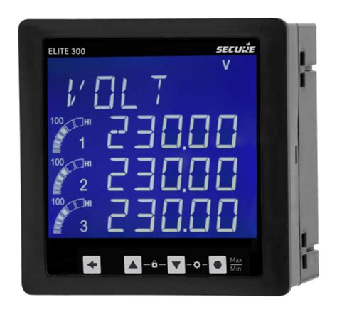 Led Secure Multi Function Meter Mfm Elite For Industrial At Best