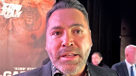 Oscar De La Hoya Admits Not Sure Ryan Garcia Beats Gervonta Davis