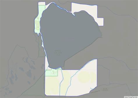 Map Of Jackson Lake Cdp Thong Thai Real