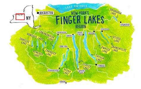 Maps by ScottFinger Lakes - Maps by Scott