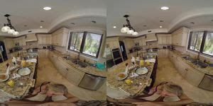 VR BANGERS FFM Threesome With Blonde MILF Katie Morgan And Her Stepdaughter Chloe Temple VR Porn