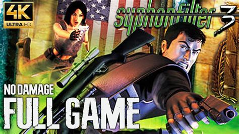 SYPHON FILTER 3 2001 PS1 4K60ᶠᵖˢ Full Game NO DAMAGE Pro