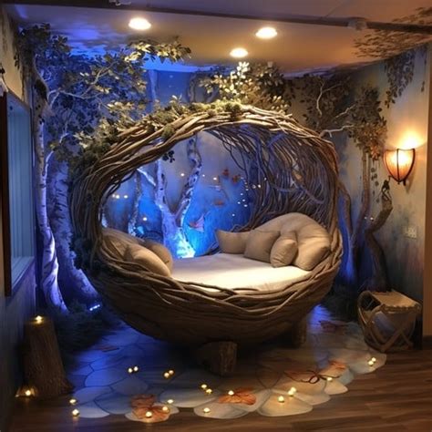 Free Enchanted Nest Bed Image Download At Stockcake