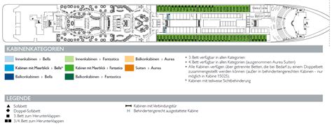 MSC Poesia Kabinen und Deckpläne Dreamlines