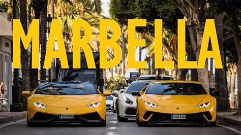 Supercars Of Marbella Puerto Banus Cars With Robert Sun Sea And