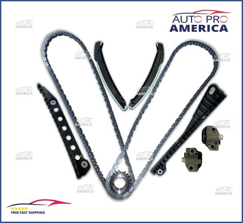 New 2005 2013 Ford F150 F250 5 4l Timing Chain Tensioner Guide Chains Kit Ebay