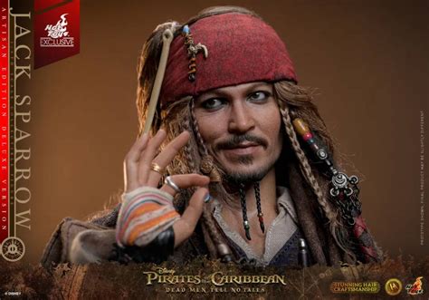 Hot Toys DX ARTISAN EDITION加勒比海盗 死无对证杰克斯派洛 比例收藏级人偶 酷玩潮CHAO