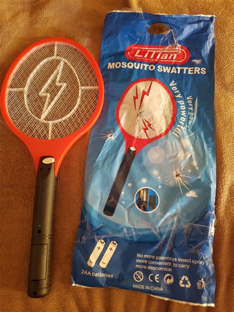 Мухобойка электрическая LiTian Mosquito swatters | отзывы