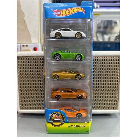 Hot Wheels HW Exotics Pack Porsche GT Porsche GT RS Pagani Huayra Shopee Malaysia